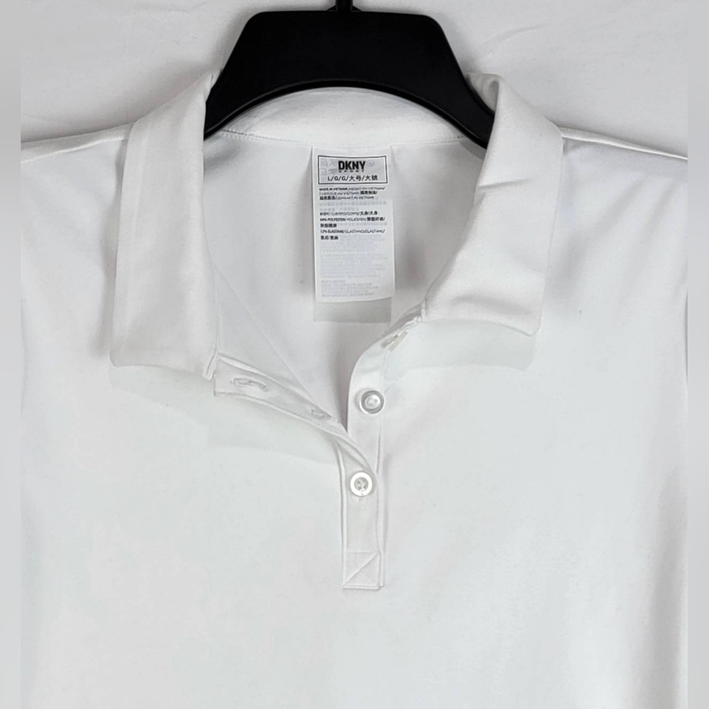 $45 DKNY Womens Sport Balance Polo Top - Picture 6 of 8